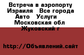 Встреча в аэропорту Израиля - Все города Авто » Услуги   . Московская обл.,Жуковский г.